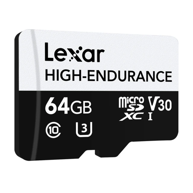 Карта памяти Lexar High-Endurance microSDHC/microSDXC 64GB (LMSHGED064G-BCNNG)