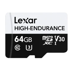 Карта пам'яті Lexar High-Endurance microSDHC/microSDXC 64GB (LMSHGED064G-BCNNG)