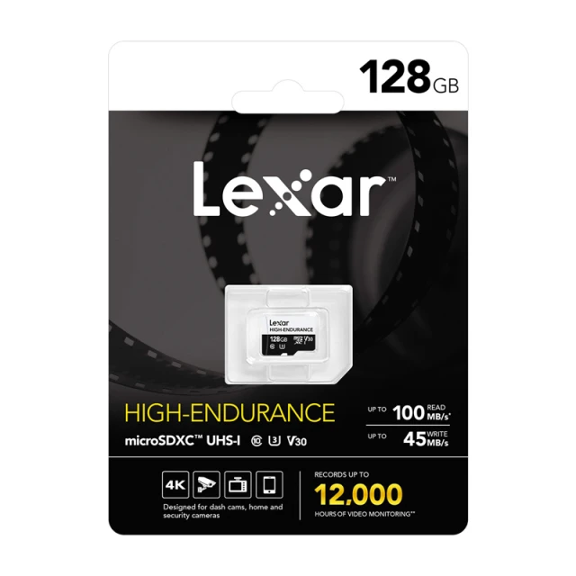 Карта пам'яті Lexar High-Endurance microSDHC/microSDXC 128GB (LMSHGED128G-BCNNG)