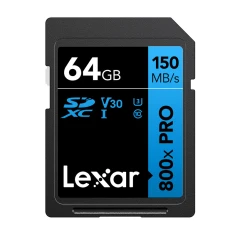 Карта пам'яті Lexar Professional 800x Pro SDXC 64GB (LSD0800P064G-BNNNG)