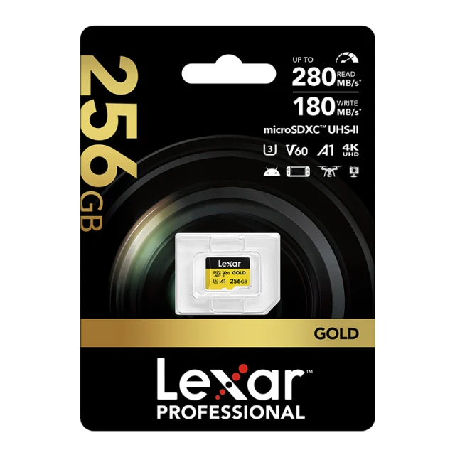 Карта пам'яті Lexar Gold 256GB (LMSGOLD256G-BNNNG)