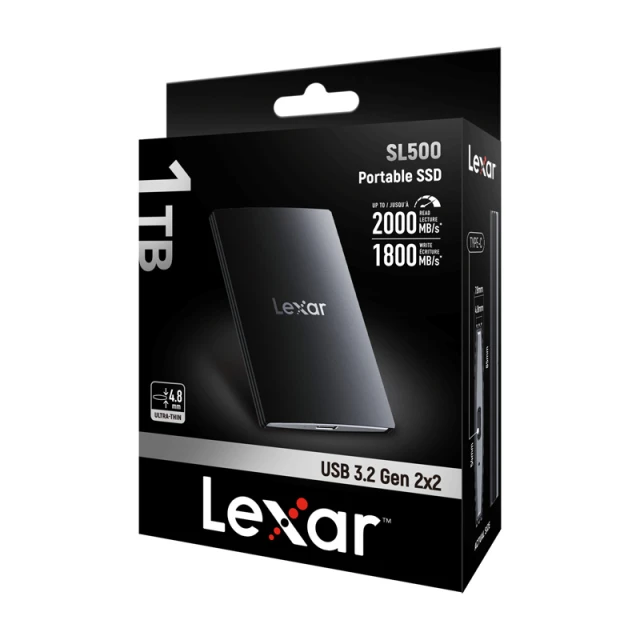 Портативный SSD Lexar SL500 1TB (LSL500X001T-RNBNG)