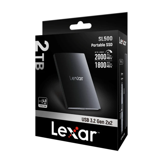 Портативний SSD Lexar SL500 2TB (LSL500X002T-RNBNG)