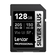 Карта пам'яті Lexar Professional Silver Plus SDXC 128GB (LSDSIPL128G-BNNNG)