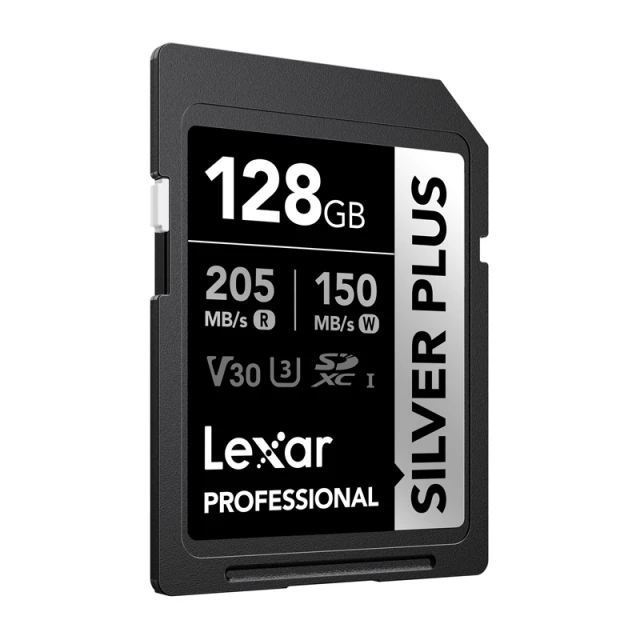 Карта памяти Lexar Professional Silver Plus SDXC 128GB (LSDSIPL128G-BNNNG)