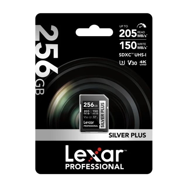 Карта пам'яті Lexar Professional SILVER PLUS SDXC 256GB (LSDSIPL256G-BNNNG)
