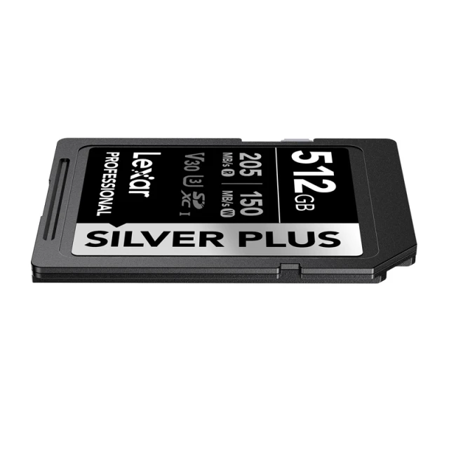 Карта пам'яті Lexar Professional Silver Plus SDXC 512GB (LSDSIPL512G-BNNNG)