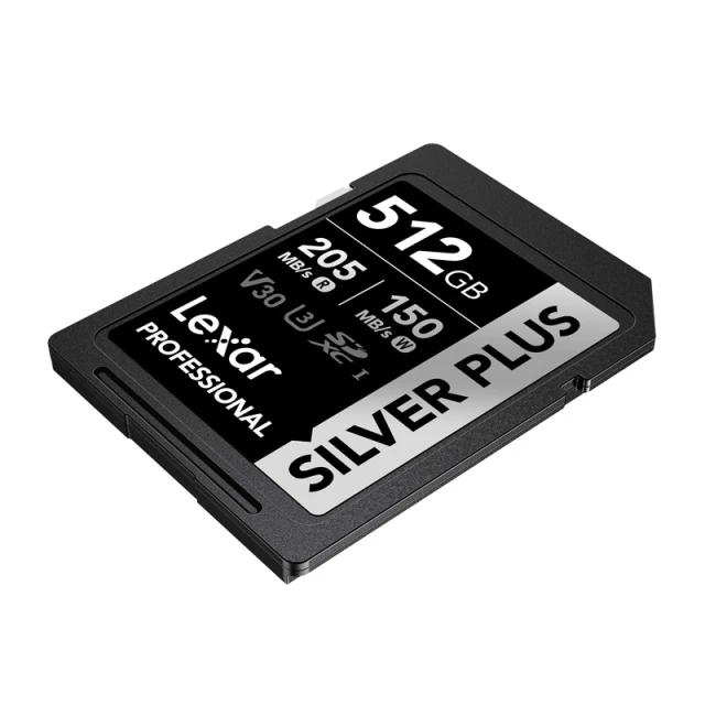 Карта пам'яті Lexar Professional Silver Plus SDXC 512GB (LSDSIPL512G-BNNNG)