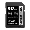 Карта пам'яті Lexar Professional Silver Plus SDXC 512GB (LSDSIPL512G-BNNNG)