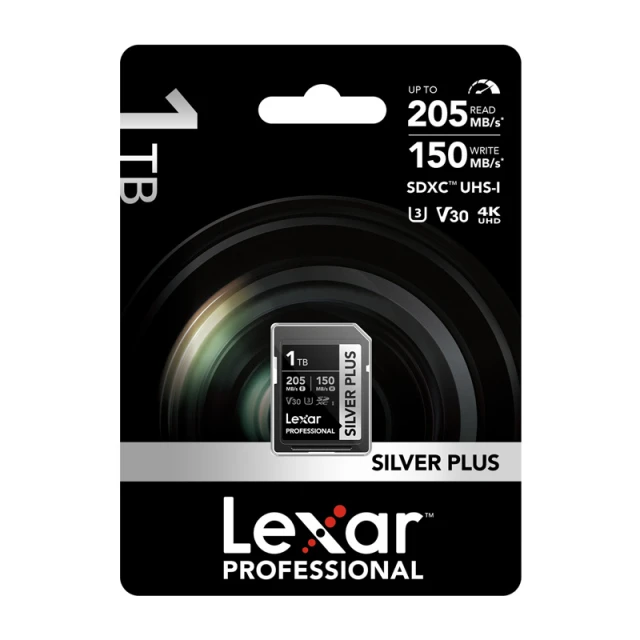 Карта пам'яті Lexar Professional Silver Plus SDXC 1TB (LSDSIPL001T-BNNNG)