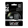 Карта пам'яті Lexar Silver Plus 128GB + адаптер (LMSSIPL128G-BNANG)