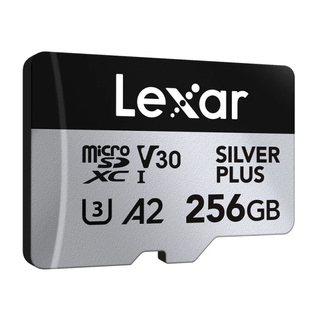 Карта пам'яті Lexar Silver Plus 256GB + адаптер (LMSSIPL256G-BNANG)