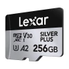 Карта пам'яті Lexar Silver Plus 256GB + адаптер (LMSSIPL256G-BNANG)