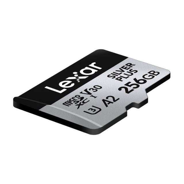 Карта пам'яті Lexar Silver Plus 256GB + адаптер (LMSSIPL256G-BNANG)