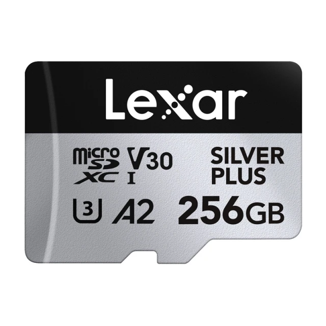 Карта пам'яті Lexar Silver Plus 256GB + адаптер (LMSSIPL256G-BNANG)
