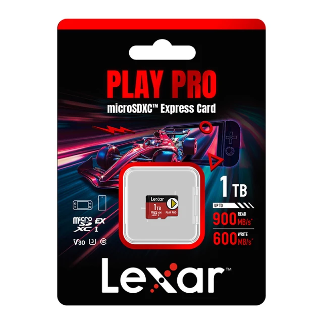 Карта пам'яті Lexar PLAY Pro microSD Express 7.1 1TB (LMSXPS0001T-BNNNG)
