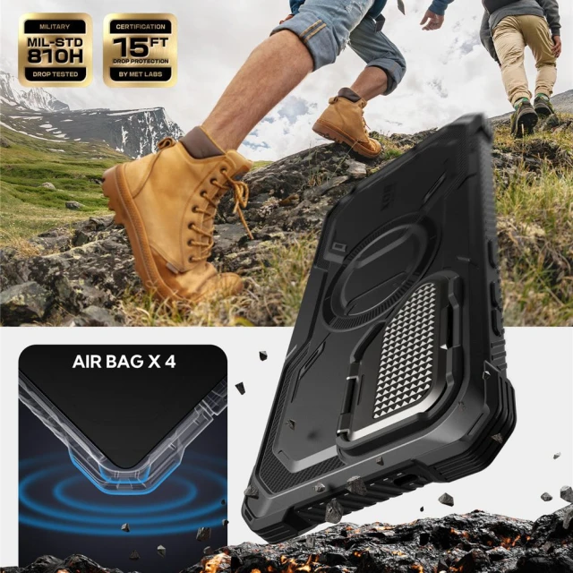Чохол Supcase IBLSN ArmorBox для Samsung Galaxy S25 Ultra (S938) Black with MagSafe (843439156524)