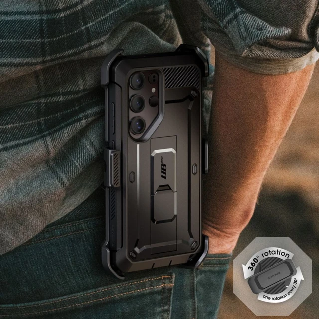 Чохол Supcase Unicorn Beetle Pro 2-Set для Samsung Galaxy S25 Ultra (S938) Black (843439156562)
