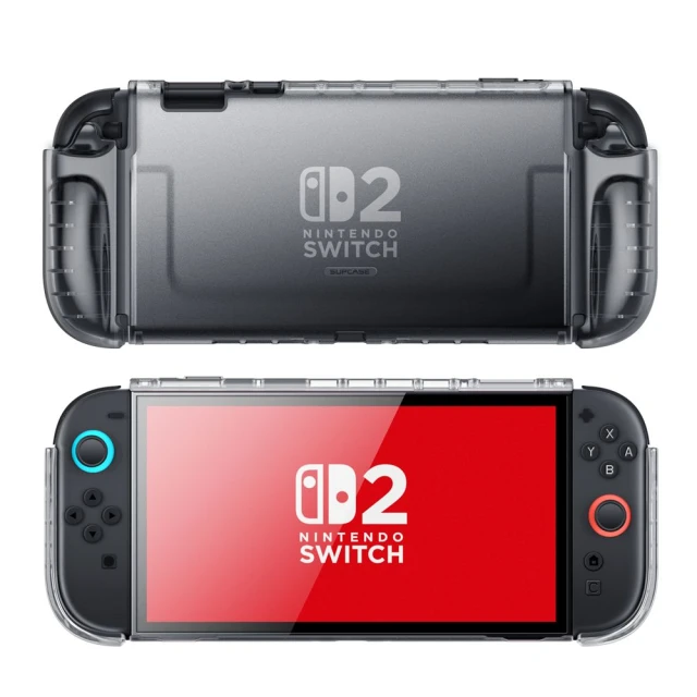 Чохол Supcase Crystal Case для Nintendo Switch 2 Frost Black (843439157392)