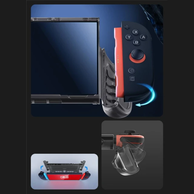 Чохол Supcase Crystal Case для Nintendo Switch 2 Frost Black (843439157392)