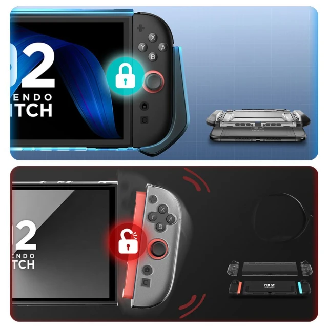 Чехол Supcase Blade для Nintendo Switch 2 Dark (843439157460)