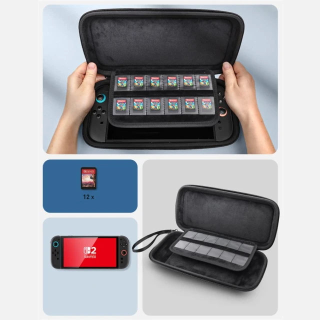 Чохол Supcase Carrying Mini для Nintendo Switch 2 Black (843439157484)