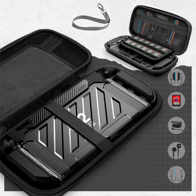 Чохол Supcase Carrying Plus для Nintendo Switch 2 Black (843439157521)