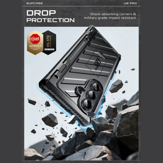 Чохол Supcase Unicorn Beetle Pro для Samsung Galaxy Fold7 (F966) Black (843439159020)