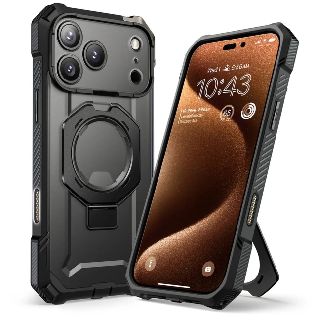 Чохол Supcase UB Grip для iPhone 17 Pro Black with MagSafe (843439159228)