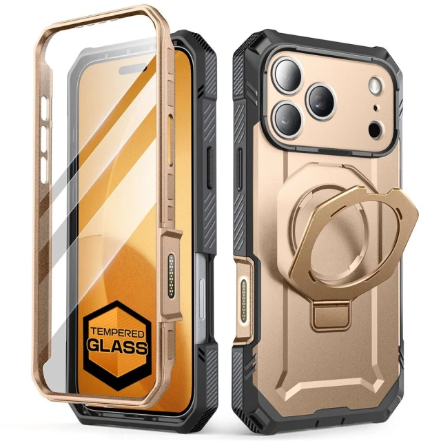Чохол Supcase UB Grip Pro для iPhone 17 Pro Desert Gold with MagSafe (843439159273)