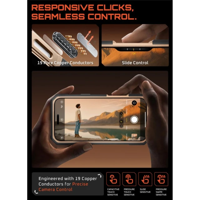 Чохол Supcase UB Grip Pro для iPhone 17 Pro Desert Gold with MagSafe (843439159273)