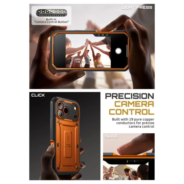 Чохол Supcase Unicorn Beetle Pro для iPhone 17 Pro Coral (843439159723)