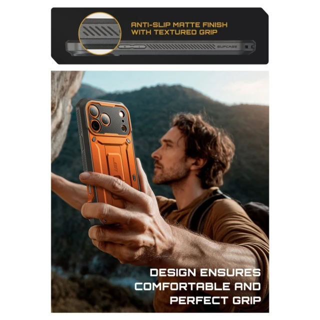 Чохол Supcase Unicorn Beetle Pro для iPhone 17 Pro Coral (843439159723)