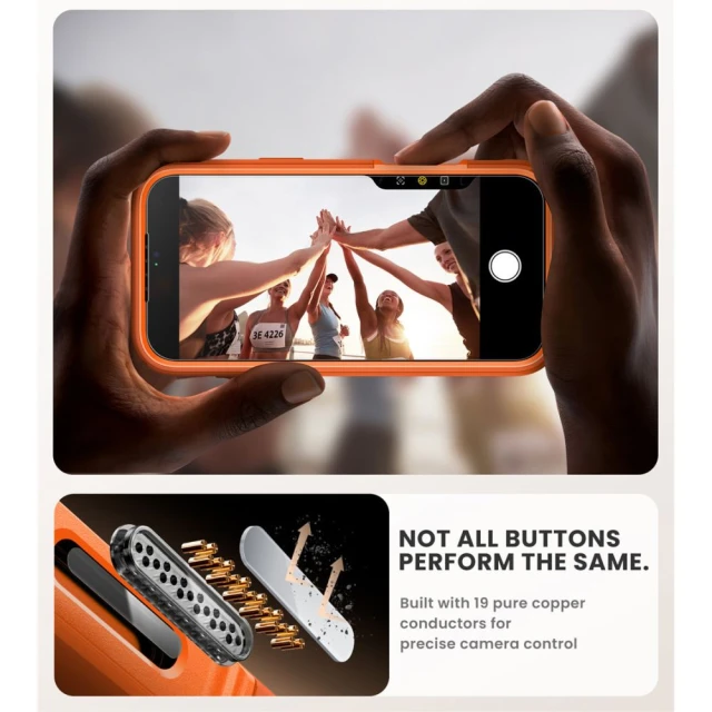 Чехол Supcase Ares Flip Mag для iPhone 17 Pro Max Coral with MagSafe (843439159822)