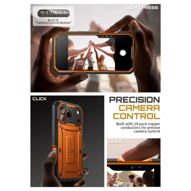 Чохол Supcase Unicorn Beetle Pro для iPhone 17 Pro Max Coral (843439159846)