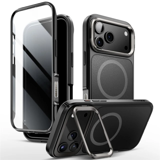 Чохол Supcase IBLSN Ares Flip для iPhone 17 Pro Black with MagSafe (843439160354)