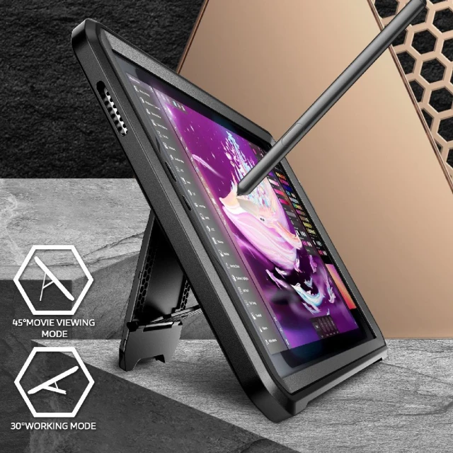 Чохол Supcase Unicorn Beetle Pro для Samsung Galaxy Tab A11 8.7 X133/X135 Black (843439160477)