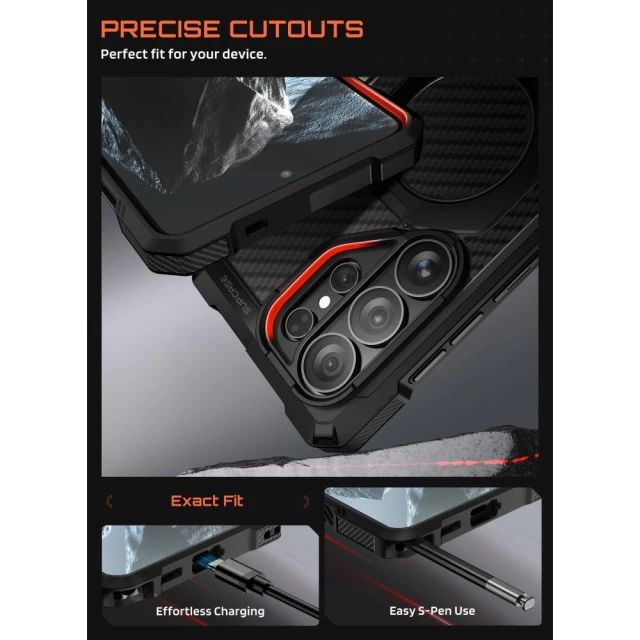 Чохол Supcase UB Grip Mag для Samsung Galaxy S26 Ultra Aramid with MagSafe (843439160712)