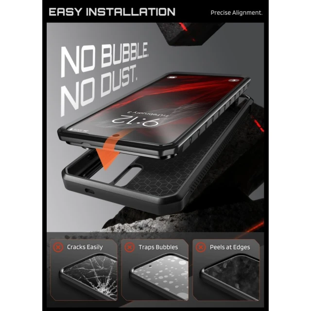 Чохол Supcase Unicorn Beetle Pro Mag для Samsung Galaxy S26 Ultra Black with MagSafe (2 pack) (843439160736)