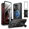 Чохол Supcase Unicorn Beetle Pro Mag для Samsung Galaxy S26 Ultra Black with MagSafe (2 pack) (843439160736)