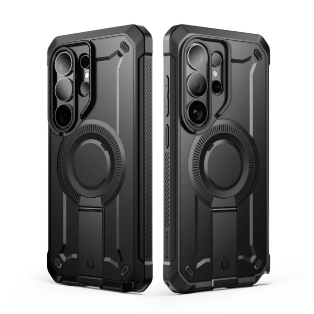 Чохол Supcase Unicorn Beetle Pro Mag для Samsung Galaxy S26 Ultra Black with MagSafe (2 pack) (843439160736)