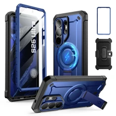 Чохол Supcase Unicorn Beetle Pro Mag для Samsung Galaxy S26 Ultra Cobalt with MagSafe (2 pack) (843439160750)