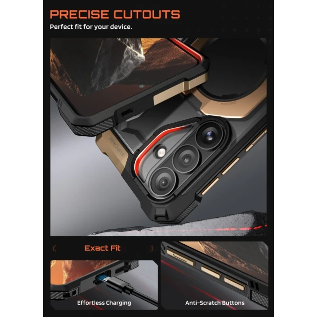 Чохол Supcase UB Grip Mag для Samsung Galaxy S26 Desert with MagSafe (843439160835)