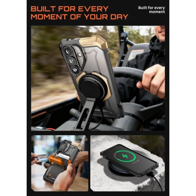 Чохол Supcase UB Grip Mag для Samsung Galaxy S26 Desert with MagSafe (843439160835)