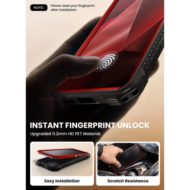 Чохол Supcase iBlsn ArmorBox Mag для Samsung Galaxy S26 Ultra Ruddy with MagSafe (843439160880)