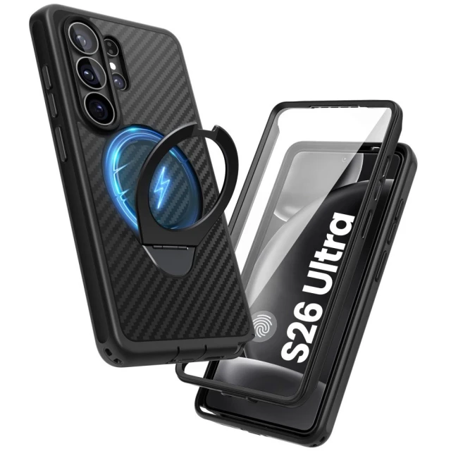 Чохол Supcase Cosmo Mag для Samsung Galaxy S26 Ultra Aramid with MagSafe (843439160958)
