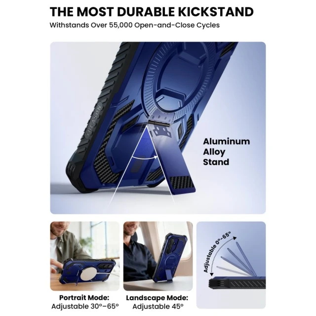 Чохол Supcase iBlsn Armorbox Mag для Samsung Galaxy S26 Cobalt with MagSafe (843439160972)