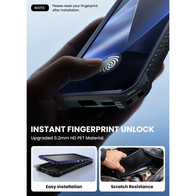 Чохол Supcase iBlsn Armorbox Mag для Samsung Galaxy S26 Cobalt with MagSafe (843439160972)