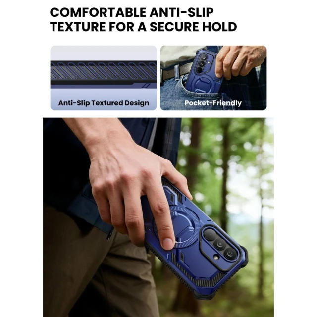 Чохол Supcase iBlsn Armorbox Mag для Samsung Galaxy S26 Cobalt with MagSafe (843439160972)