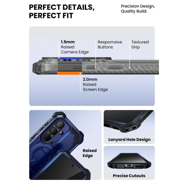 Чохол Supcase iBlsn Armorbox Mag для Samsung Galaxy S26 Cobalt with MagSafe (843439160972)